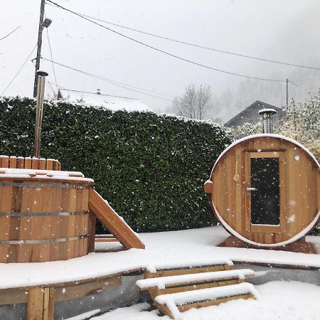 Au Coeur Des Alpes Acomodação com café da manhã Marignier Exterior foto